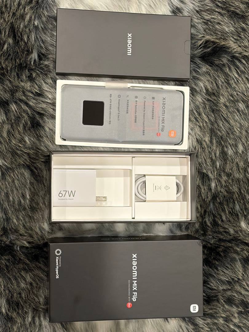 東*司様 Xiaomi MIX Flip ブラック 12GB/512GB 付属品