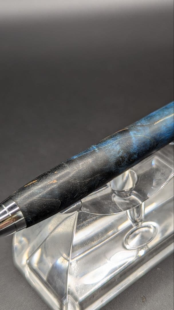 288ペン工房翌檜　スタビライズドウッドバーチバール　木軸シャーペン　ボールペン