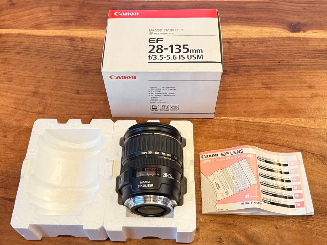 CANON EF 28-135mm F3.5-5.6 IS USM キヤノン