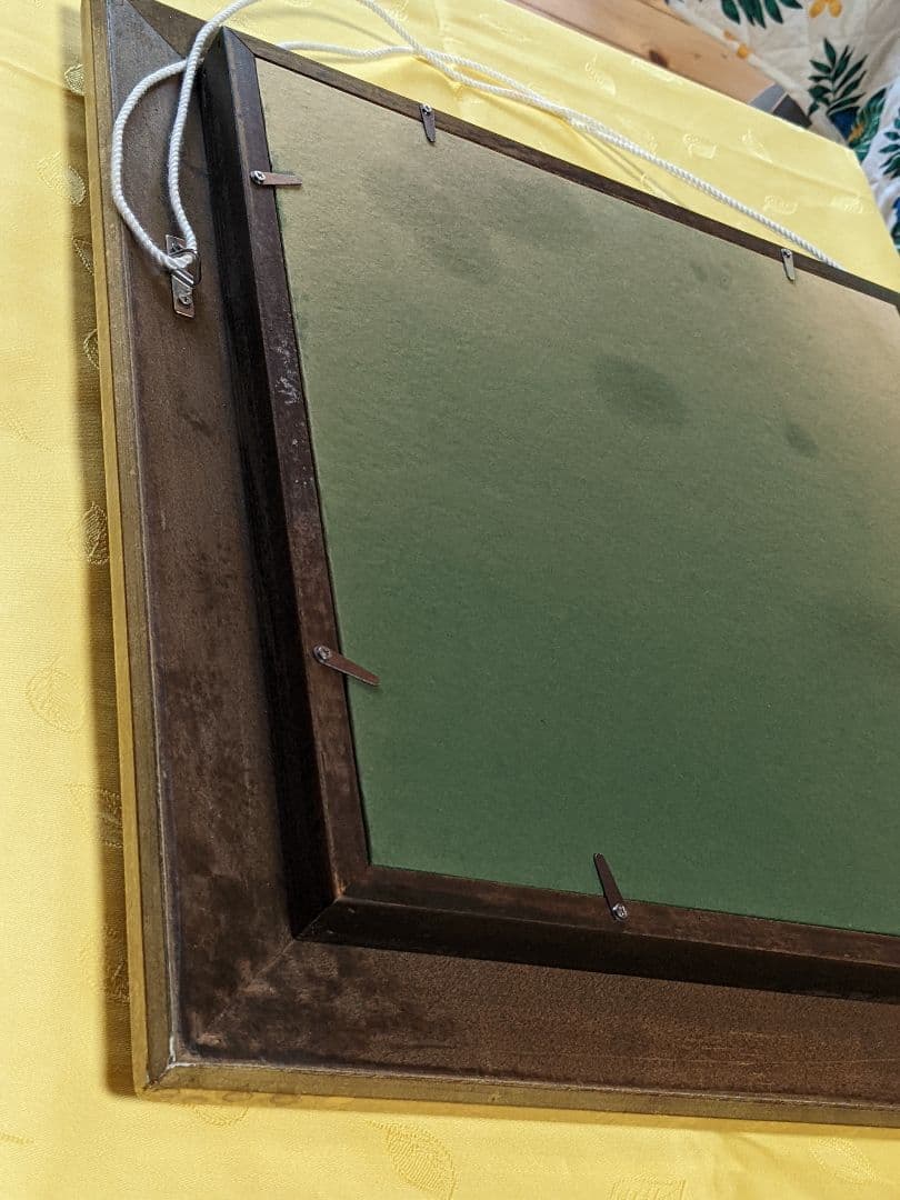 お値下げ。 八代亜紀 、真作油彩画。 ブーツの中で。３Ｓサイズ。