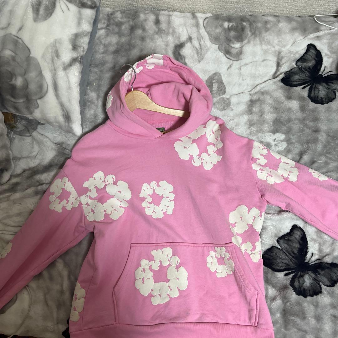 K*a様 あ*お様 DENIM TEARS ピンク フラワーパーカー S