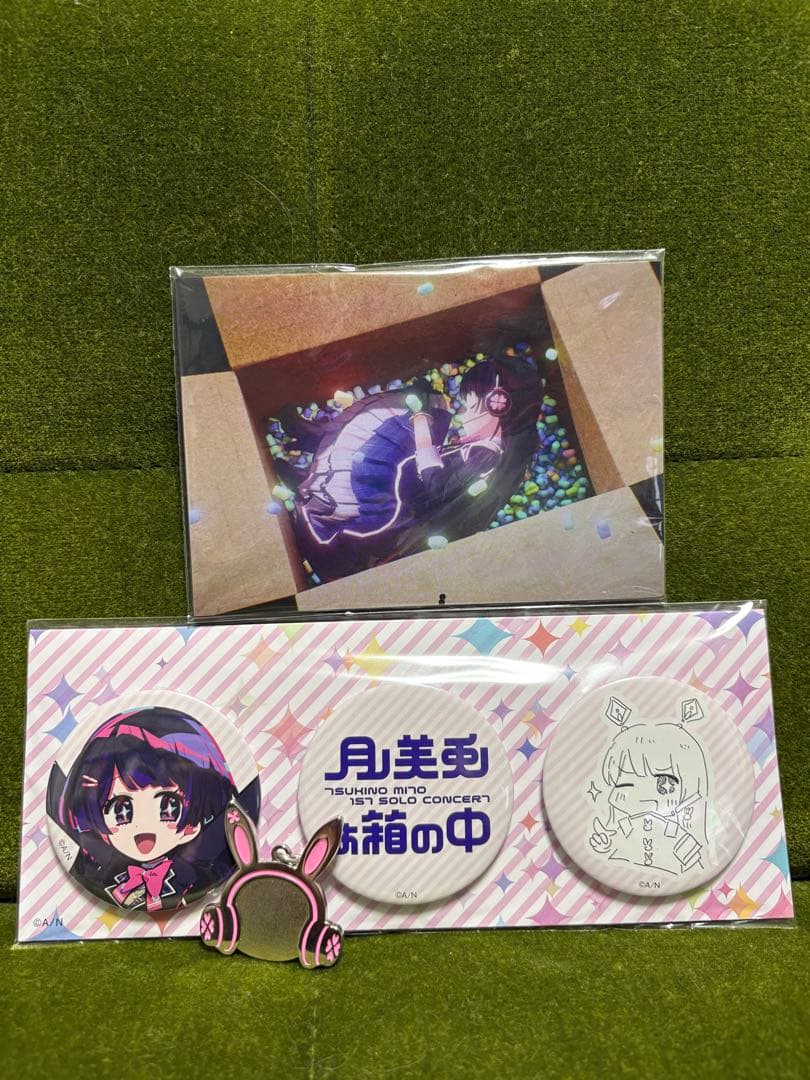 月ノ美兎 グッズ まとめ (無印 コレクションケース付き)