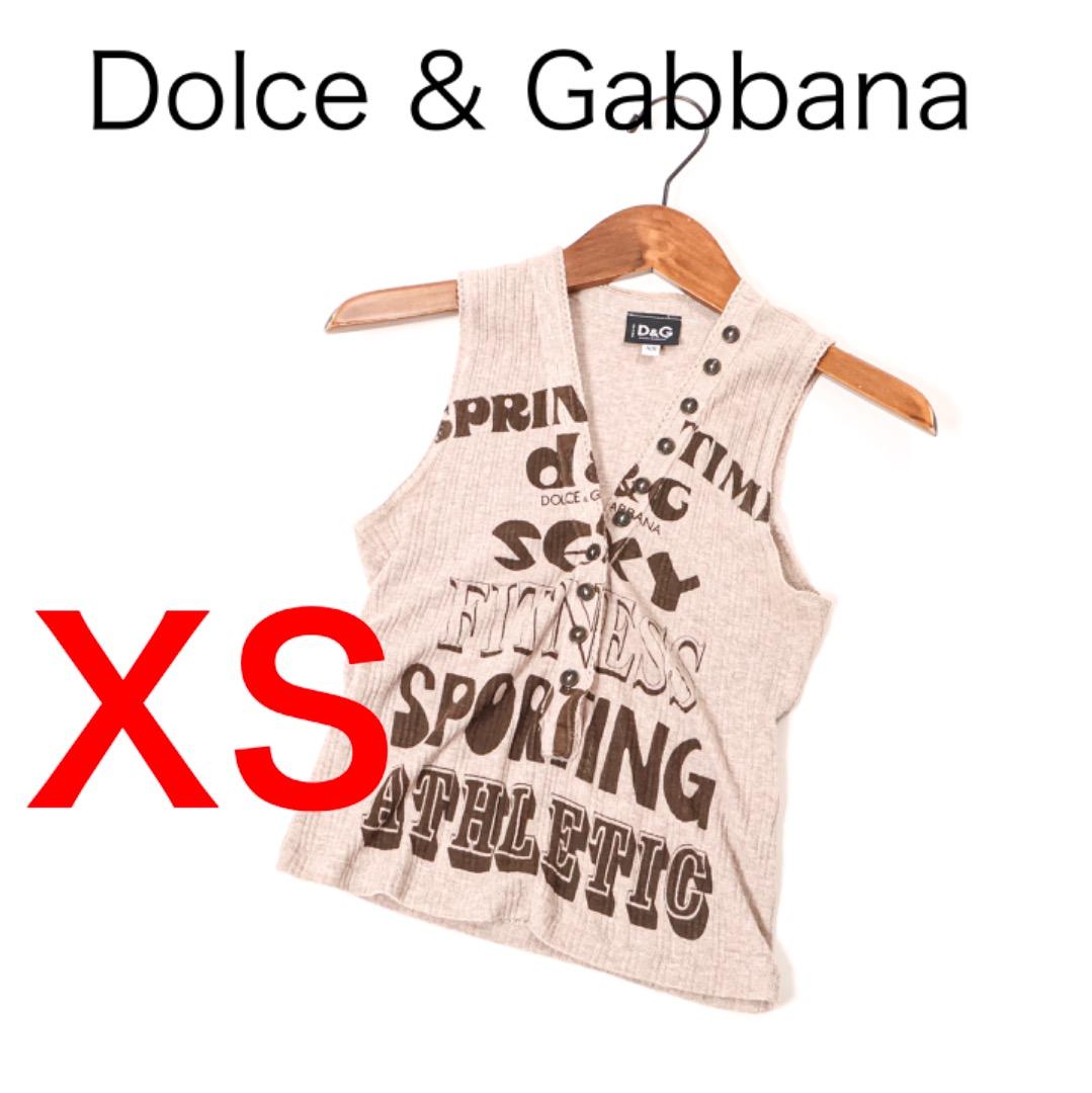 H711◾️ドルチェアンドガッバーナ　ノースリーブ　タンクトップ