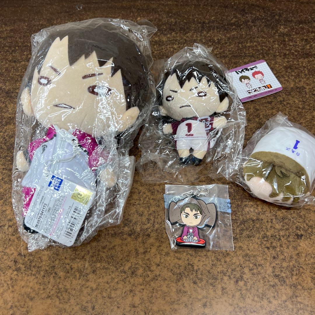 【未使用品】 ハイキュー！！ 牛島若利 にとたんぬいぐるみ まとめ売り