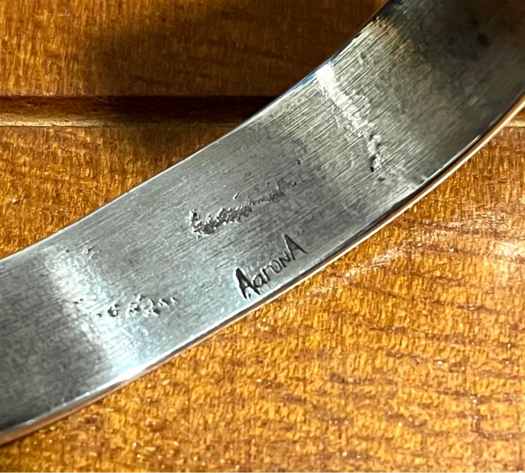 アーロンアンダーソン　バングル　インディアンジュエリー　navajo ナバホ