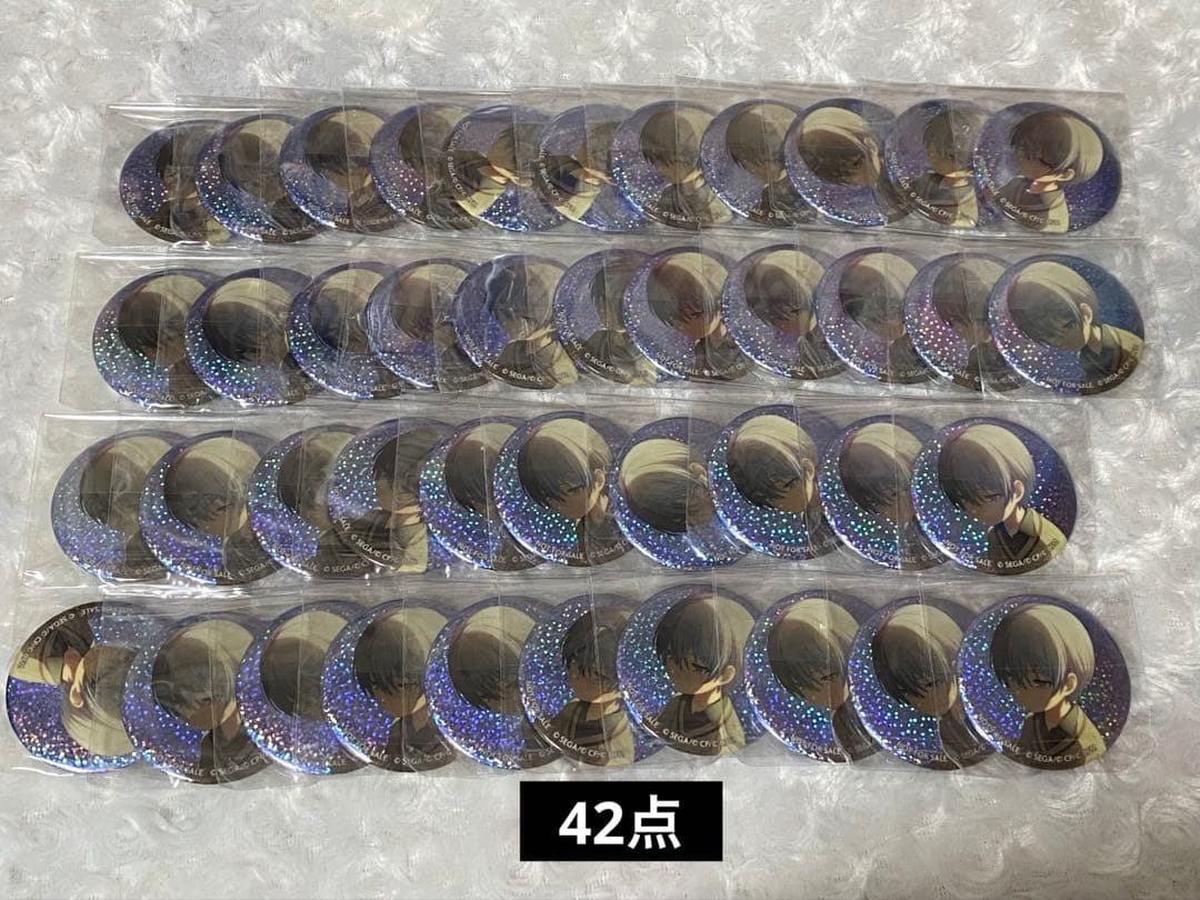 プロセカ 青柳冬弥 グリッター缶バッジ 4a カラフェス