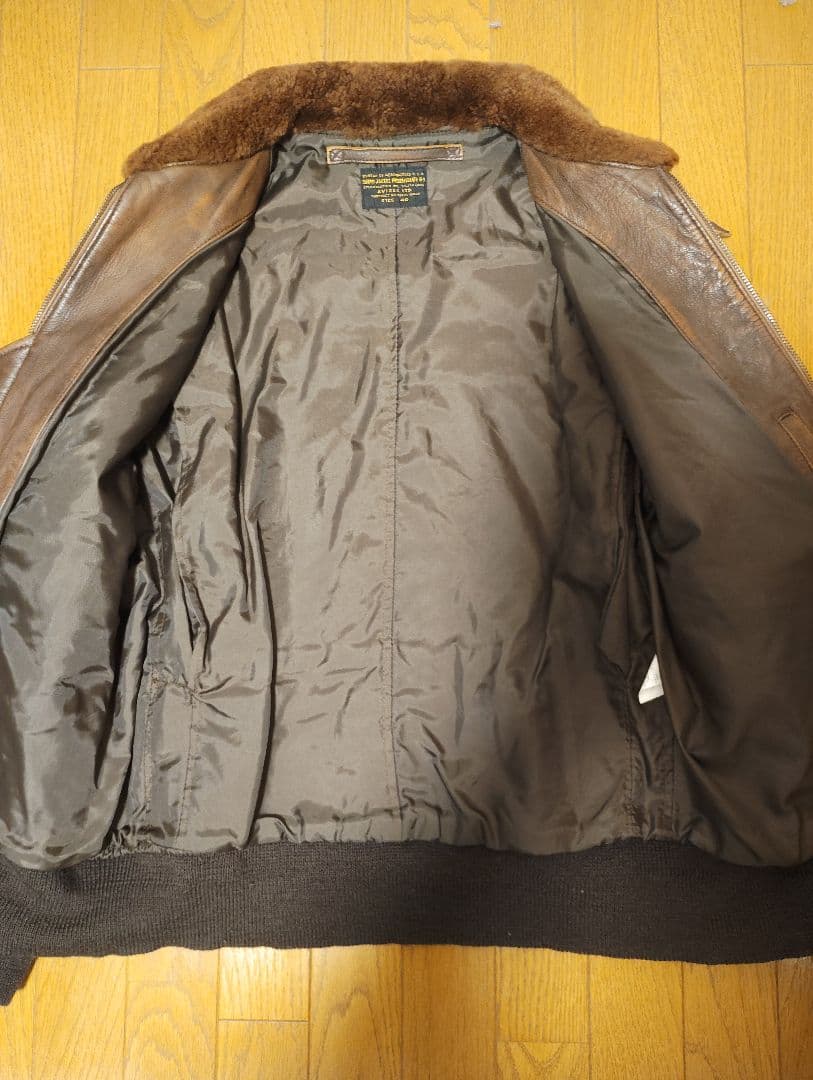 AVIREX Ｇ-1 レザージャケット　よっちゃん