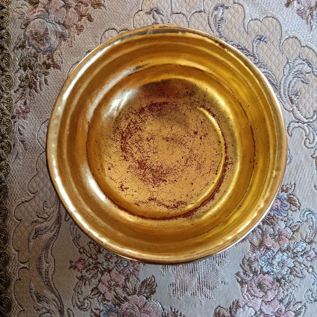 佐々木松楽作　赤楽茶碗