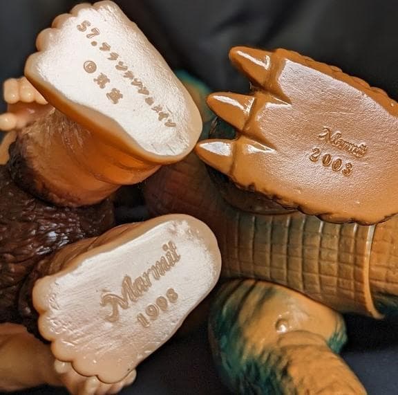 フランケンシュタイン＆バラゴン（マーミット）ソフビフィギュア２体セット