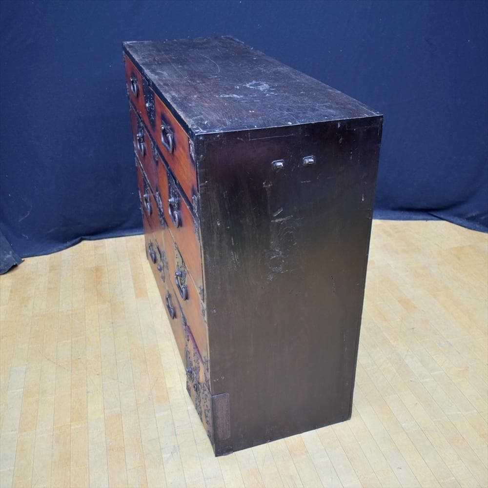 古民具　民芸家具　時代箪笥　整理箪笥　箪笥　たんす　タンス　チェスト　レトロ