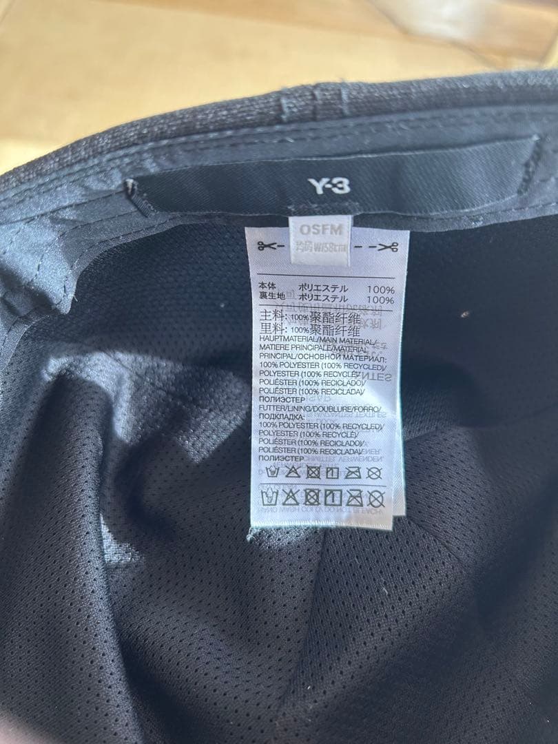 レアルマドリード　y-3 ヨウジヤマモト　コラボキャップ