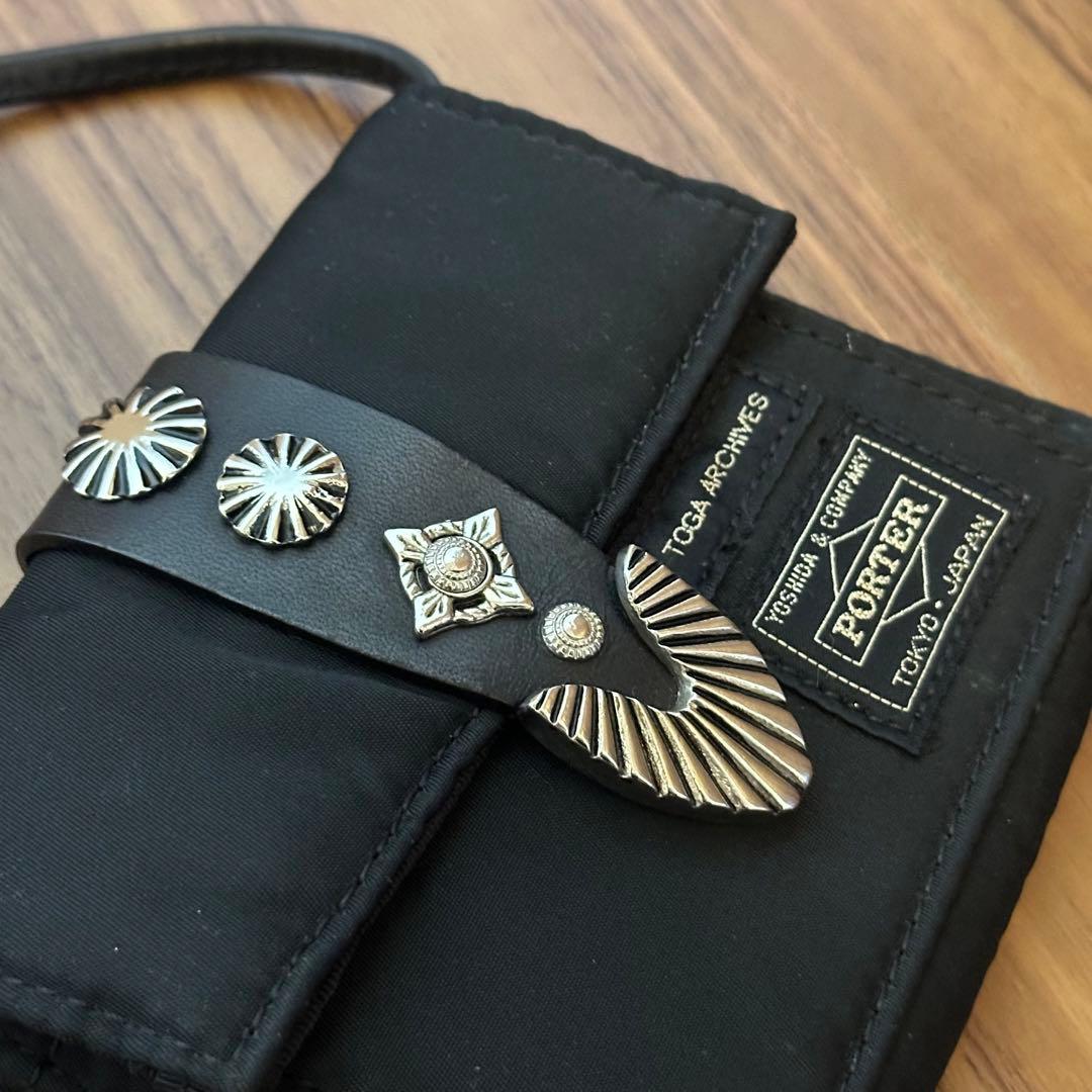 希少　TOGA PORTER トーガ ポーター 財布 ウォレット ブラック