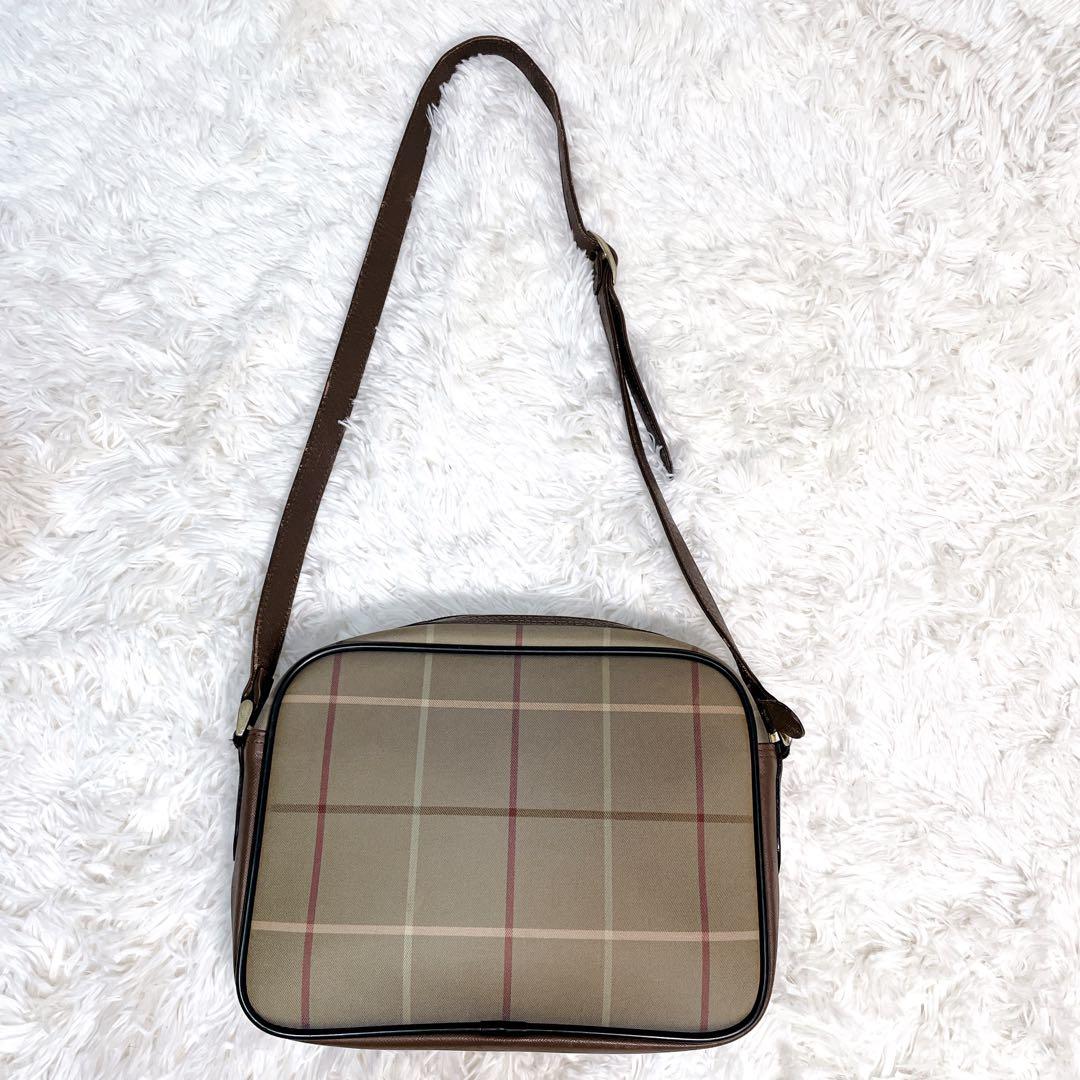 Burberrys バーバリー ショルダーバッグ　ホースロゴ　チェック