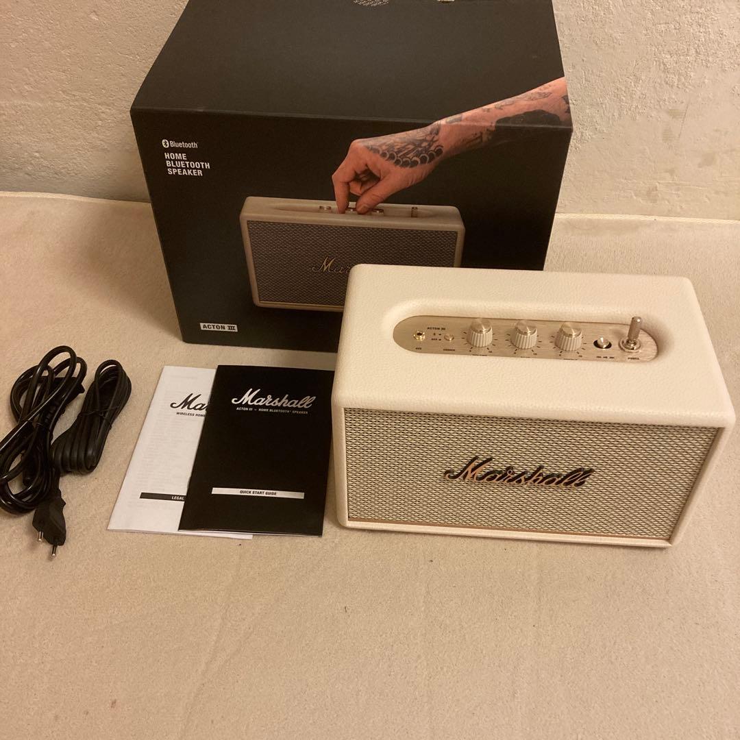 【美品】マーシャルスピーカーMarshal lACTON3 Bluetooth