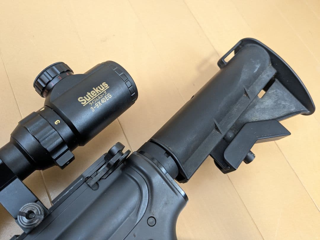 マルイ　M4 ris スタンダード　電動ガン　M203 グレネード　スコープ　付