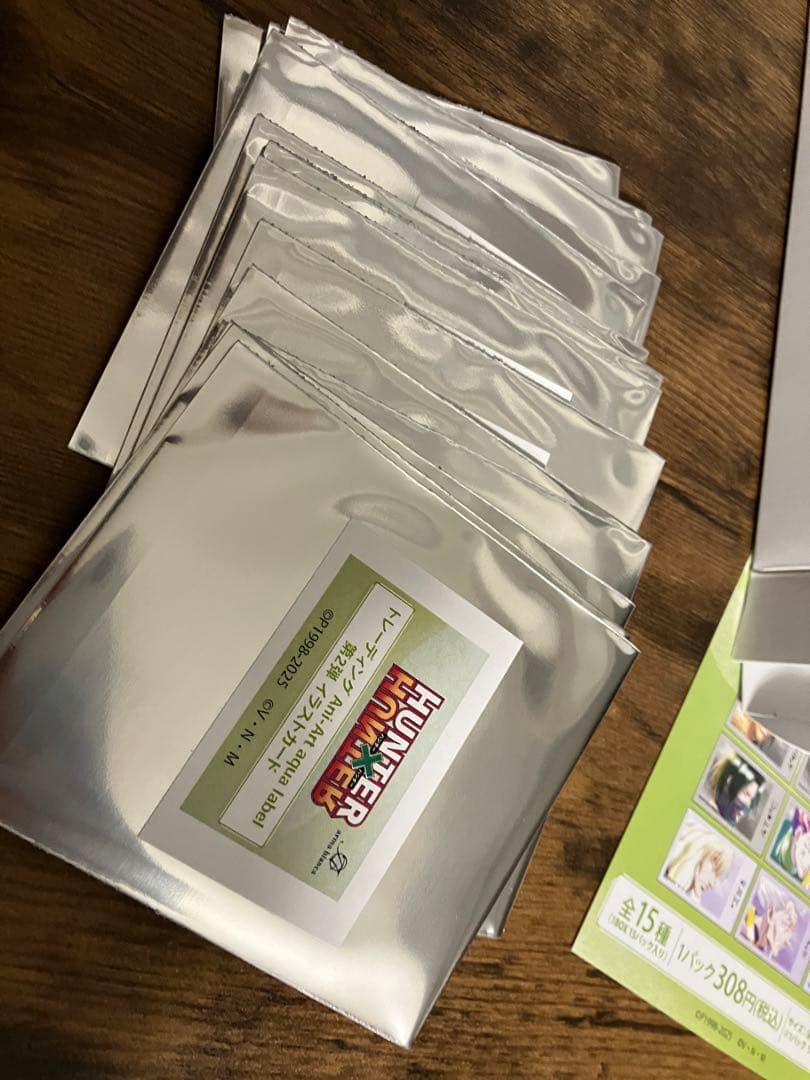 hunter×hunter アニアート　イラストカード　全15種　コンプ