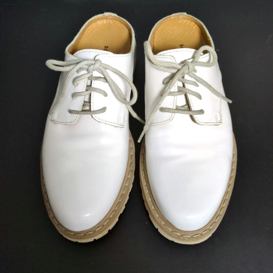 SOFIE Ｄ’HOORE/【美品】ホワイト レースアップミュール 素敵です