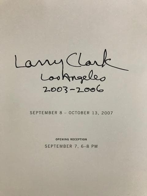 Los Angeles Larry Clark（ラリー クラーク） ポスター