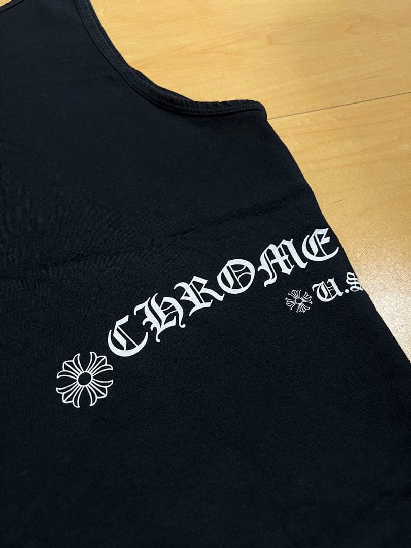 CHROME HEARTS タンクトップ ブラック　国内正規品