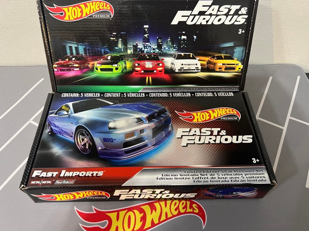 ミニカー Hotwheels FAST&FURIOUS BOX ASSORT