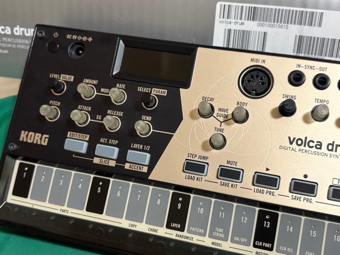 KORG volca drum 純正ACアダプターセット