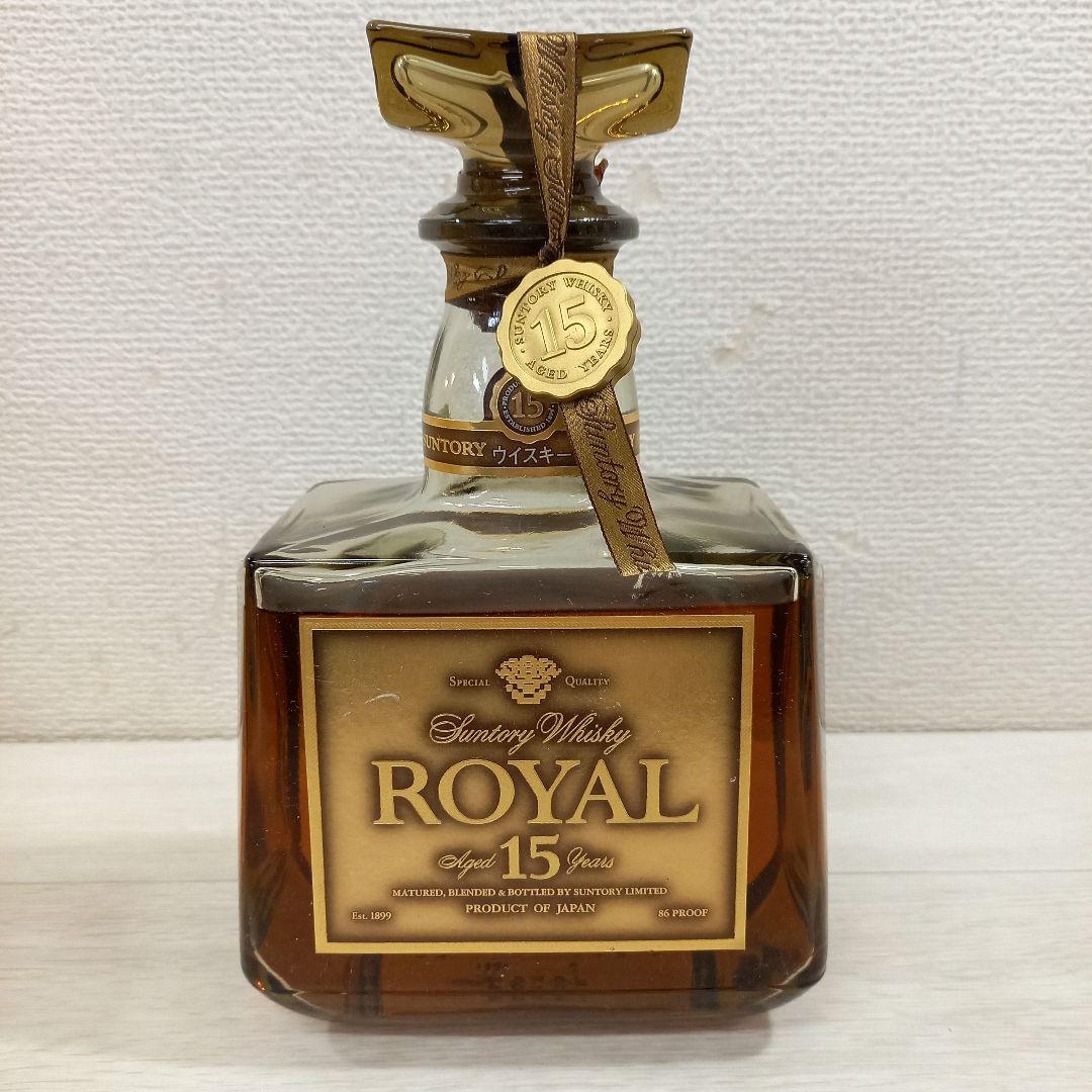 未開栓◎サントリーウイスキー ローヤル15年 ゴールドラベル SUNTORY