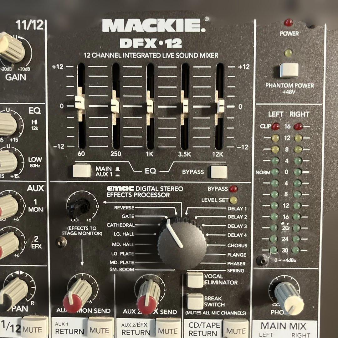 MACKIE DFX-12 アナログミキサー