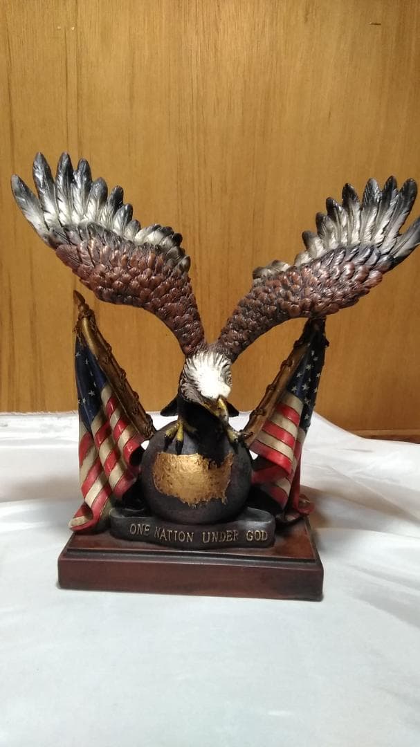 レア　入手困難　置物　USA 　ハゲワシ　A49