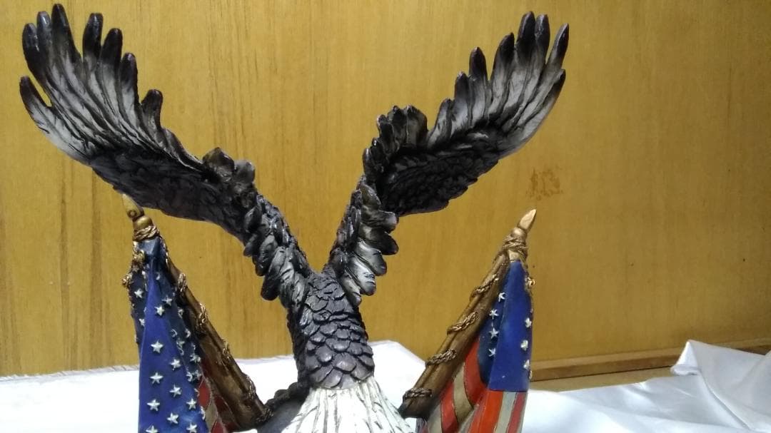 レア　入手困難　置物　USA 　ハゲワシ　A49