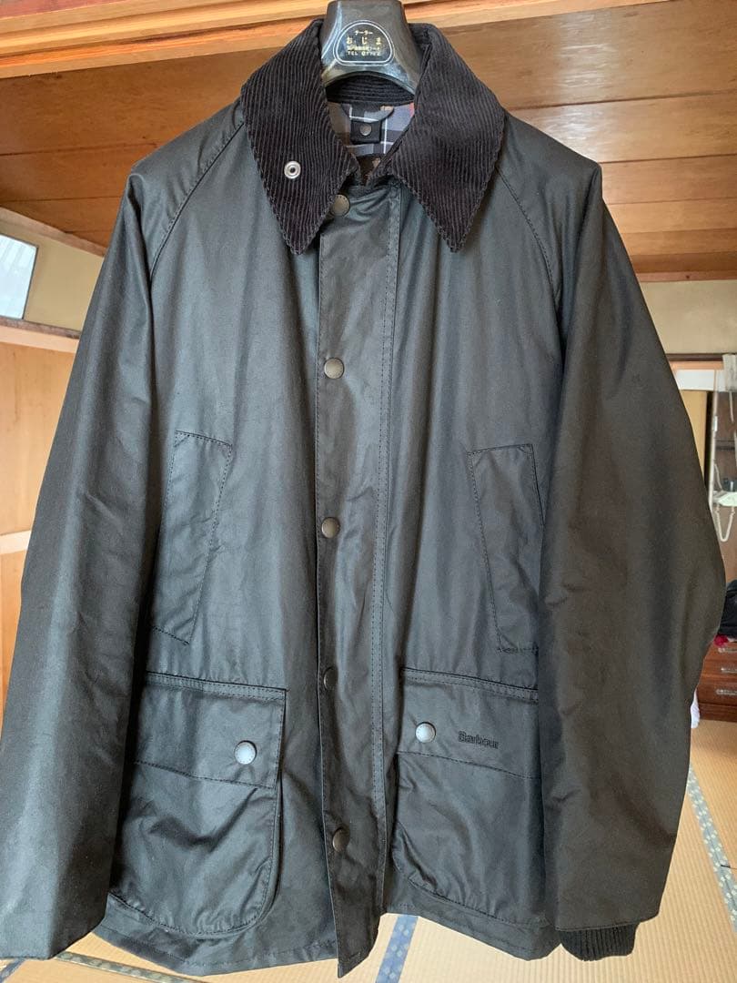 【未使用品】Barbour BEDALE ブラック ワックス サイズ38