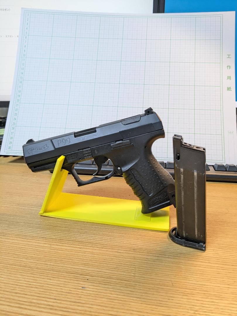 ワルサーP99　ガスブローバック（再販版?）（マルゼン）