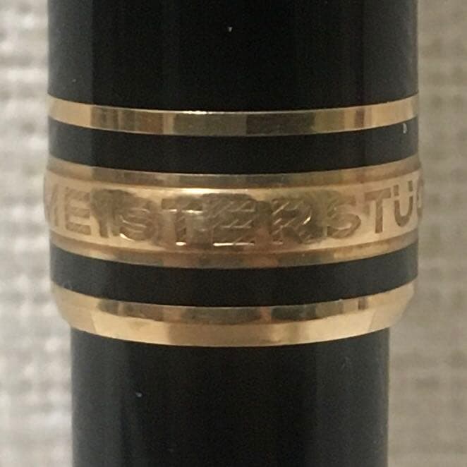 モンブラン マイスターシュテュックNo.144 万年筆 14K