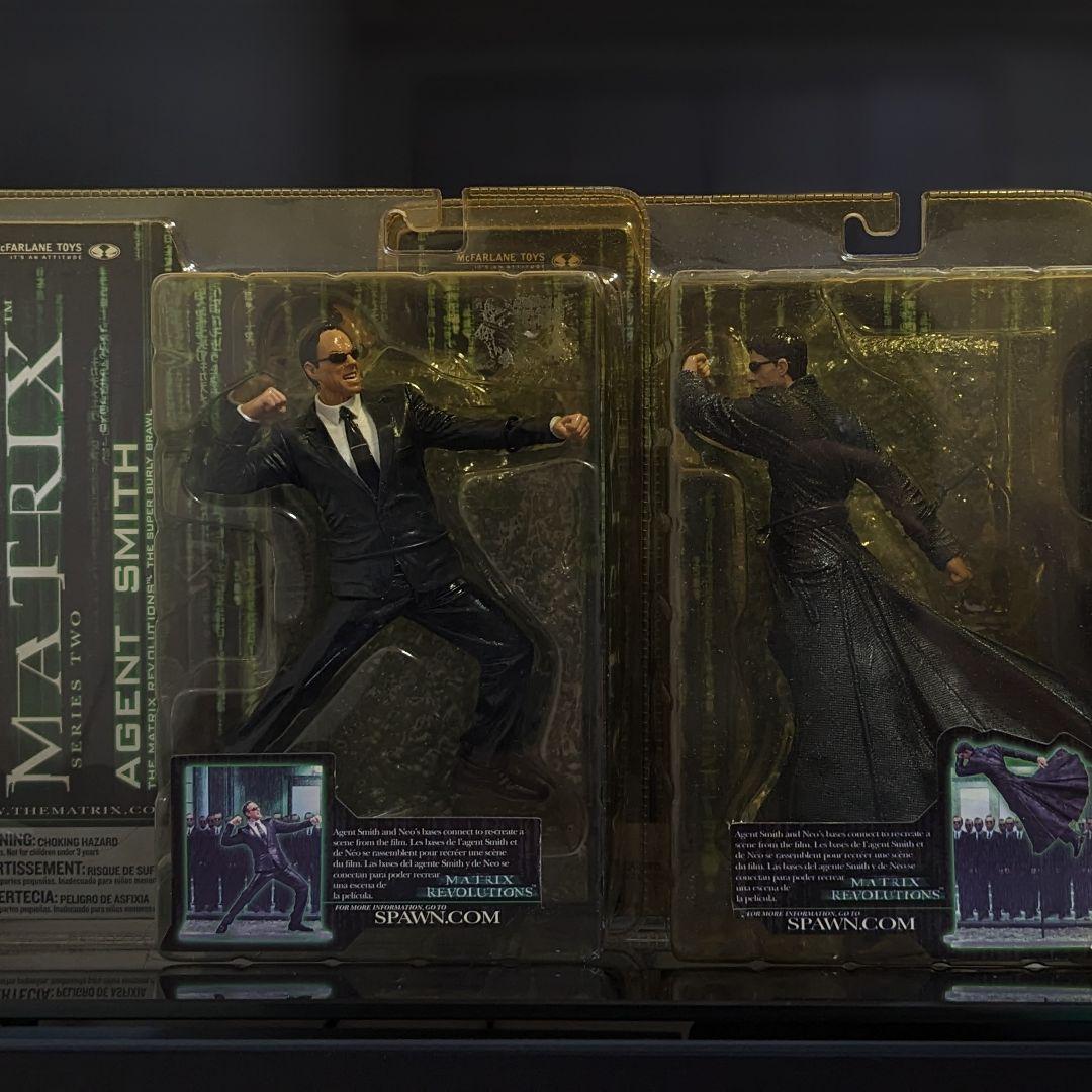 マトリックス マクファーレントイズ ネオ エージェントスミス フィギュア