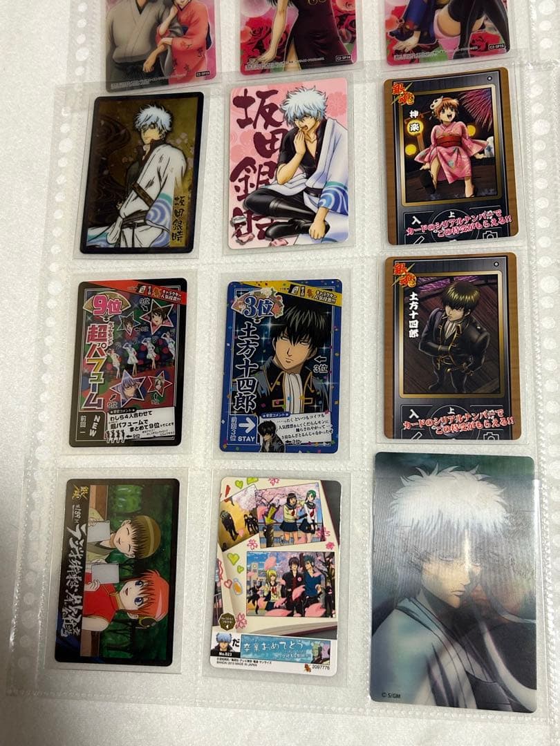 銀魂　カード　クリアコレクション　ウエハース　カードセット　272枚まとめ売り