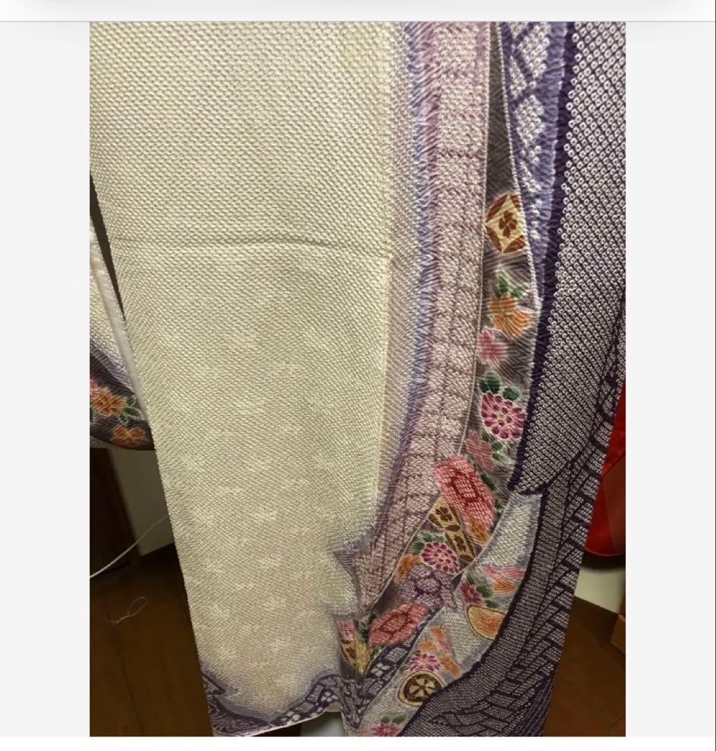 関芳謹製　正絹　総絞り