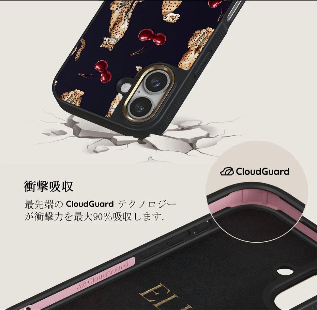 【BURGA】Elite Dark MagSafe iPhone16ケース