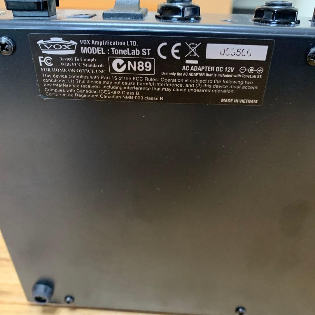 VOX ヴォックス 　エフェクター Tone Lab ST　中古品