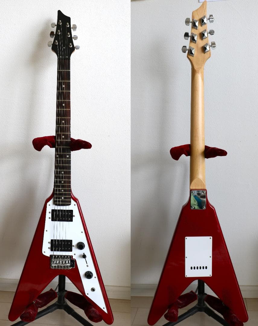 ▲値下！！▲フライングVスタイル▲【EX+】SKBセミハードケース即実戦可能！