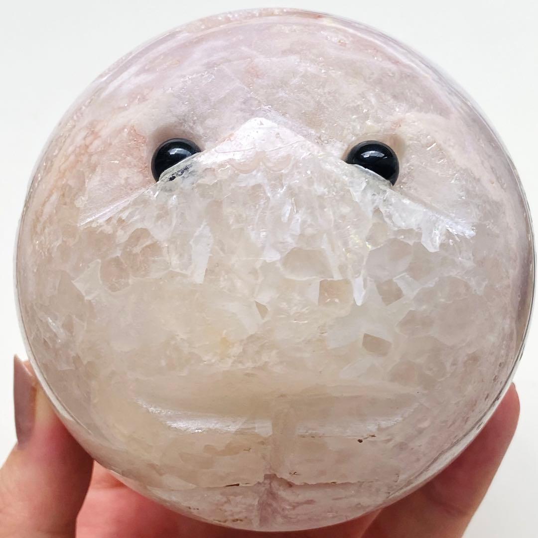 ★★★最終特価【 ピンクアメジスト BIG フェイス スフィア 約87ミリ 】