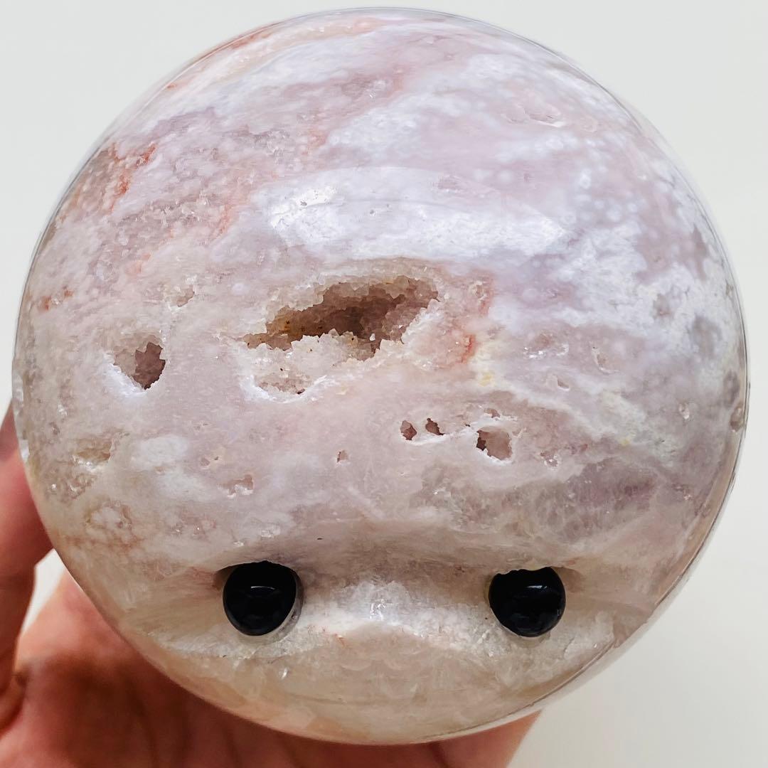 ★★★最終特価【 ピンクアメジスト BIG フェイス スフィア 約87ミリ 】