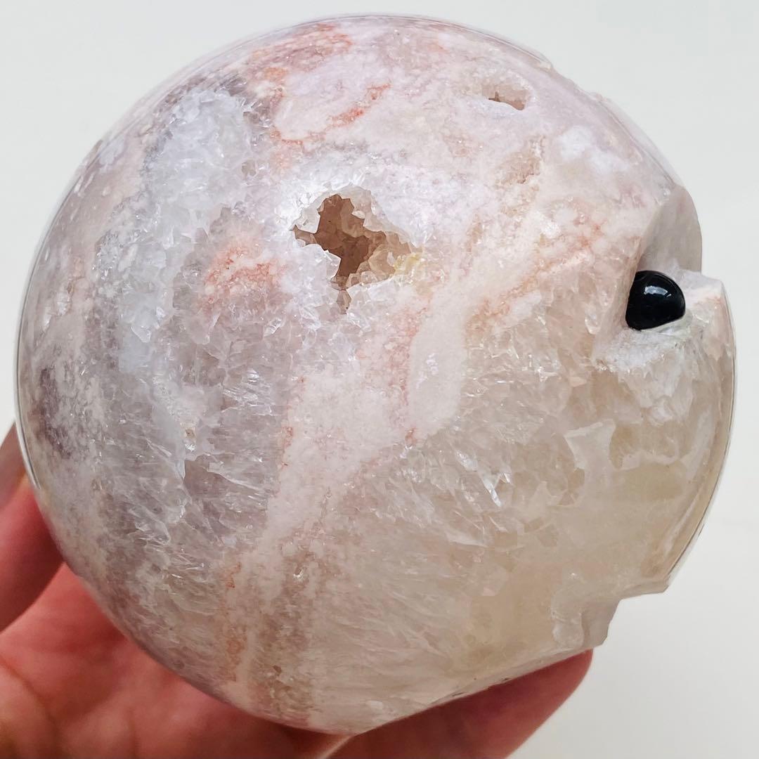 ★★★最終特価【 ピンクアメジスト BIG フェイス スフィア 約87ミリ 】