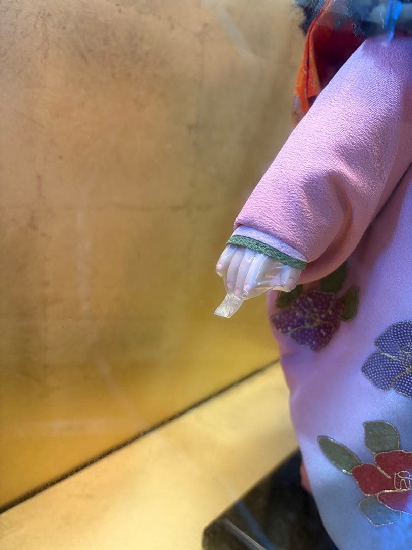 【玉秀作市松人形】竹下景子抄 市松物語 色紙付