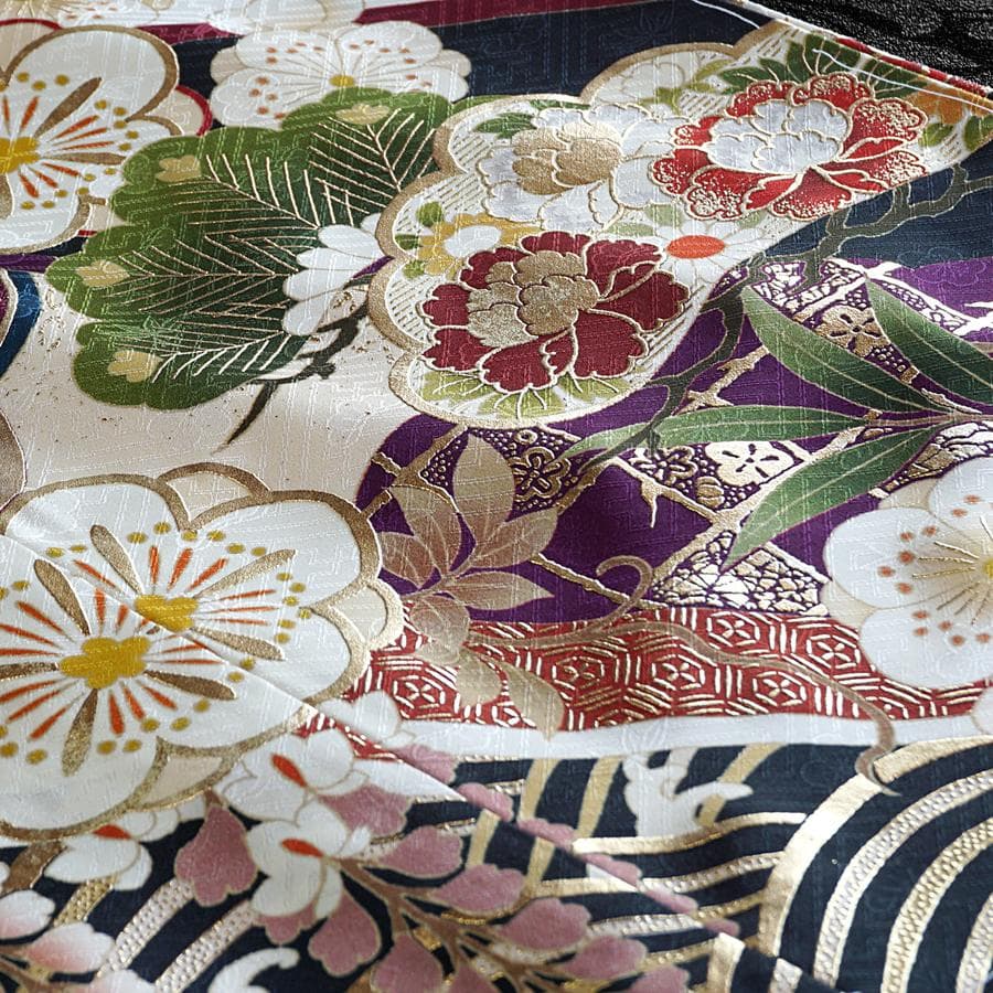 専用　ご予約商品　振袖　襦袢　オーダー仕立て　正統派　古典紋様　白地　成人式