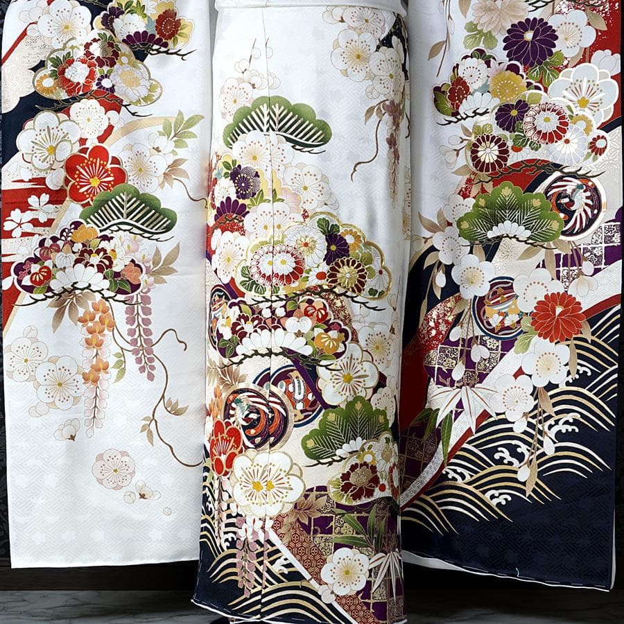 専用　ご予約商品　振袖　襦袢　オーダー仕立て　正統派　古典紋様　白地　成人式