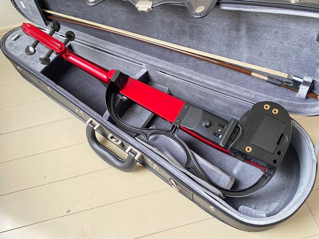 YAMAHA SV-120 サイレントバイオリン 純正ケース付き