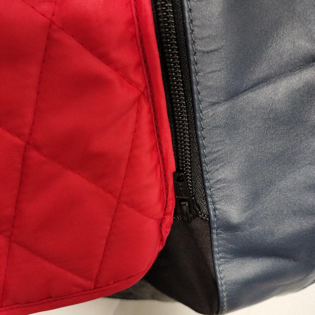 リューグーレザーズ 本革 UK襟付きシングルライダース メンズ【中古】