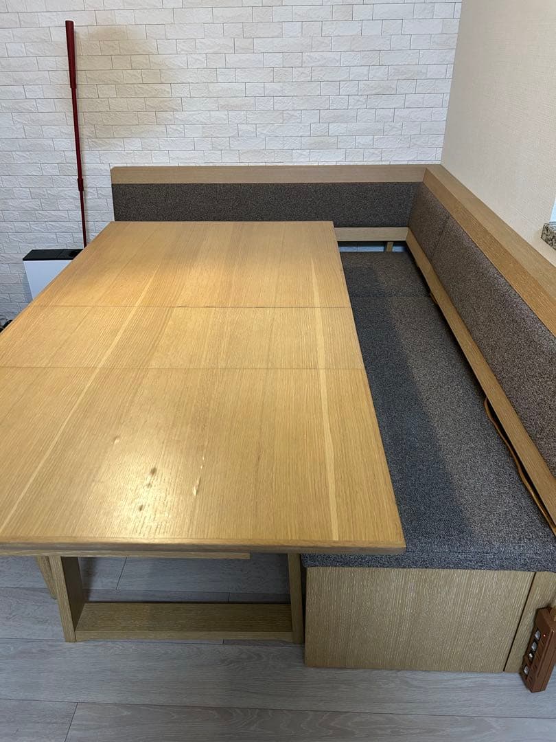 伸長テーブル リビングダイニングテーブルセット　JUST 「ジャスト」