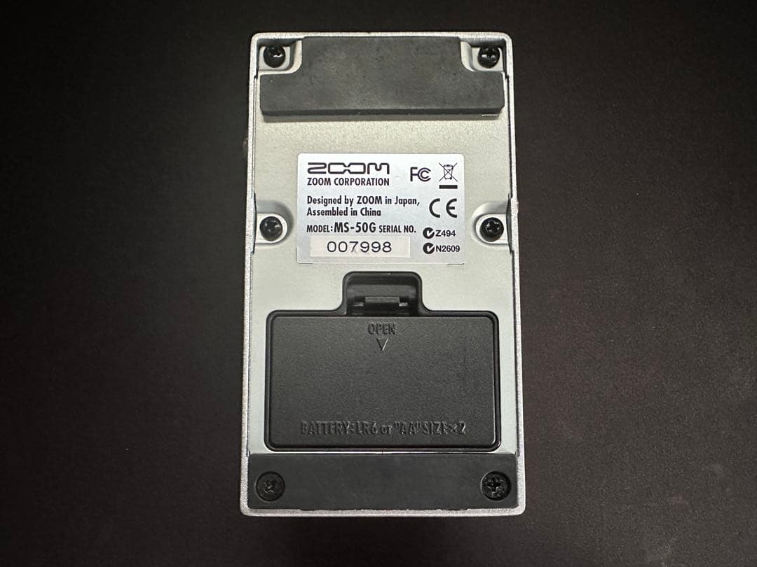 ZOOM MS-50G マルチエフェクター