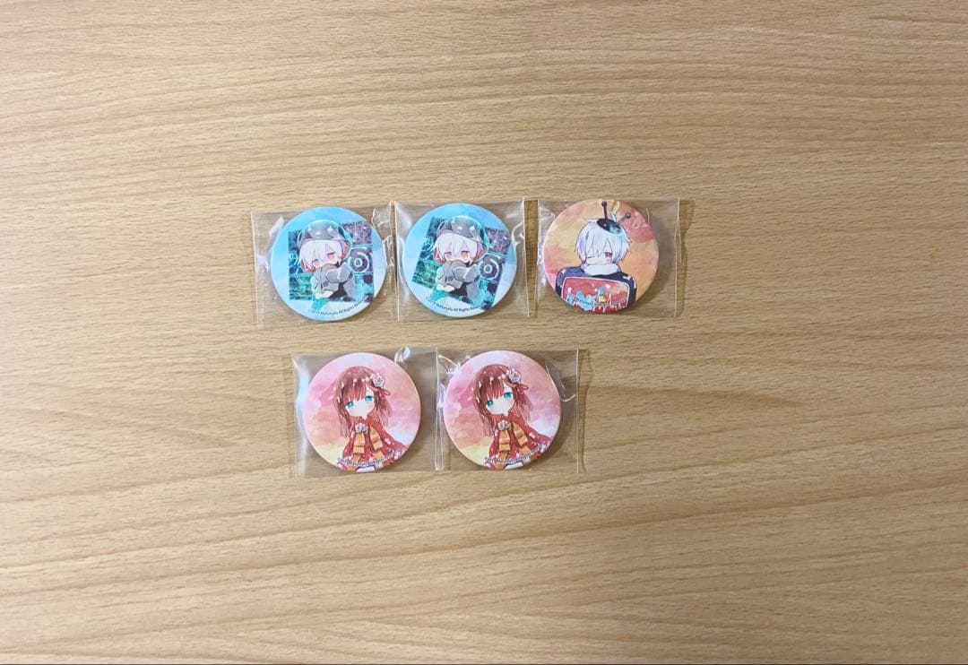 まふまふ 忘れていいよ 70点 缶バッジ 世会色ユニバース ひきライ ひき歌