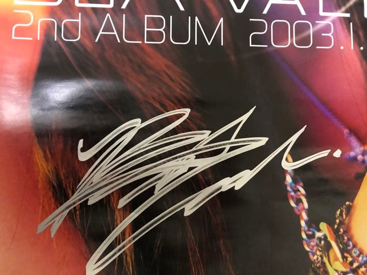 BoA 直筆サイン入りポスター 貴重